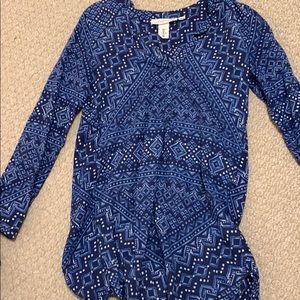 Long sleeve patterned tunic dress from HM